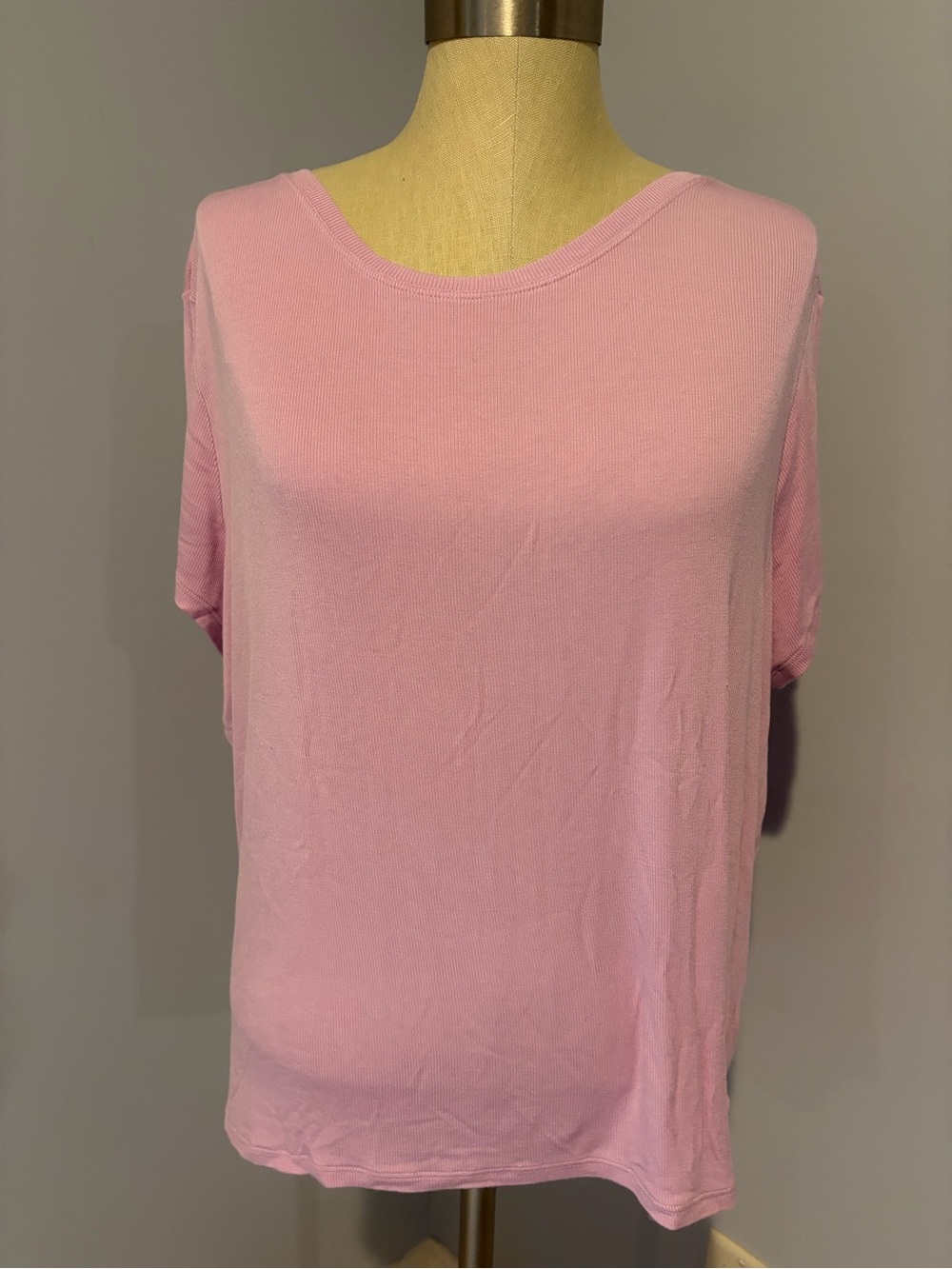 Athleta Pink Short-Sleeve Relaxed Tee NWOT